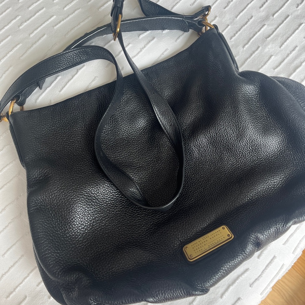 Marc Jacob’s hobo bag - black leather